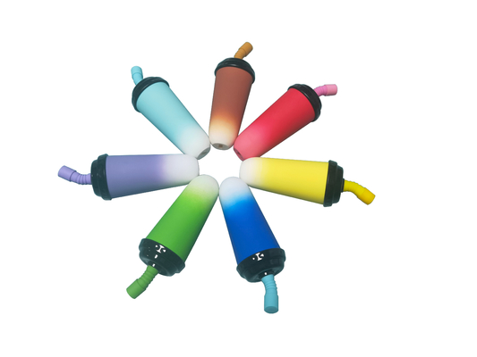 6000 Puffs Rechargeable Disposable Vape 2% 5% Nicotine Multi Fruity E Cigarettes
