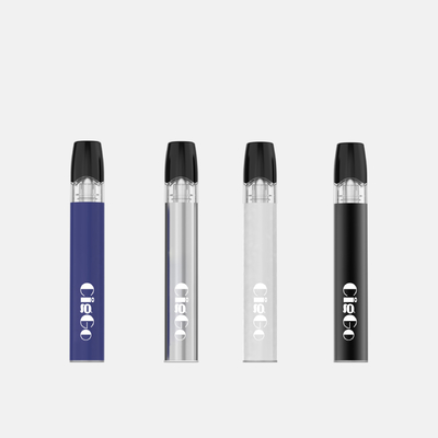 OEM Thick Oil Puffs 1ML Disposable CBD Vape Pod System For CBD THC